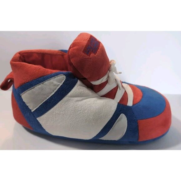 Los Angeles Clippers Comfy Feet Large Slippers Plush House Shoes NBA Basketball - Picture 2 of 13